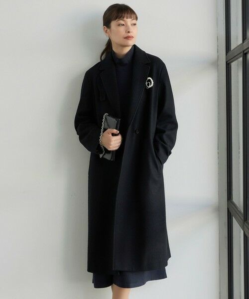 セール】 ウールライトメルトン チェスターコート （その他アウター