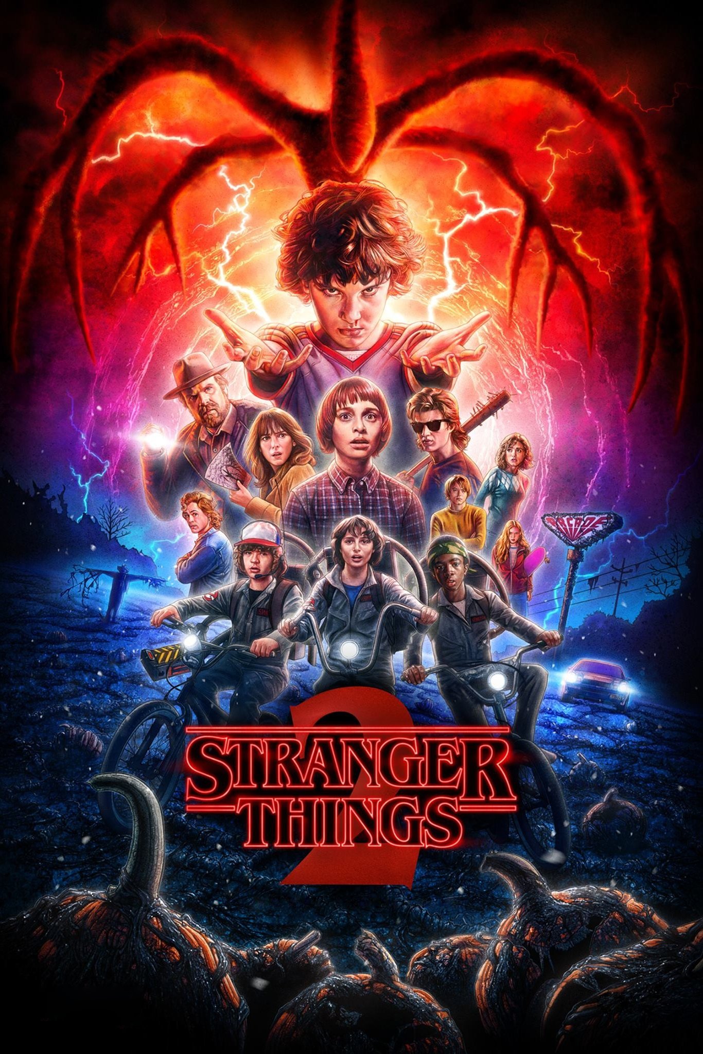 STRANGER THINGS ポスター Stranger Things poster (d) - 11 x 17