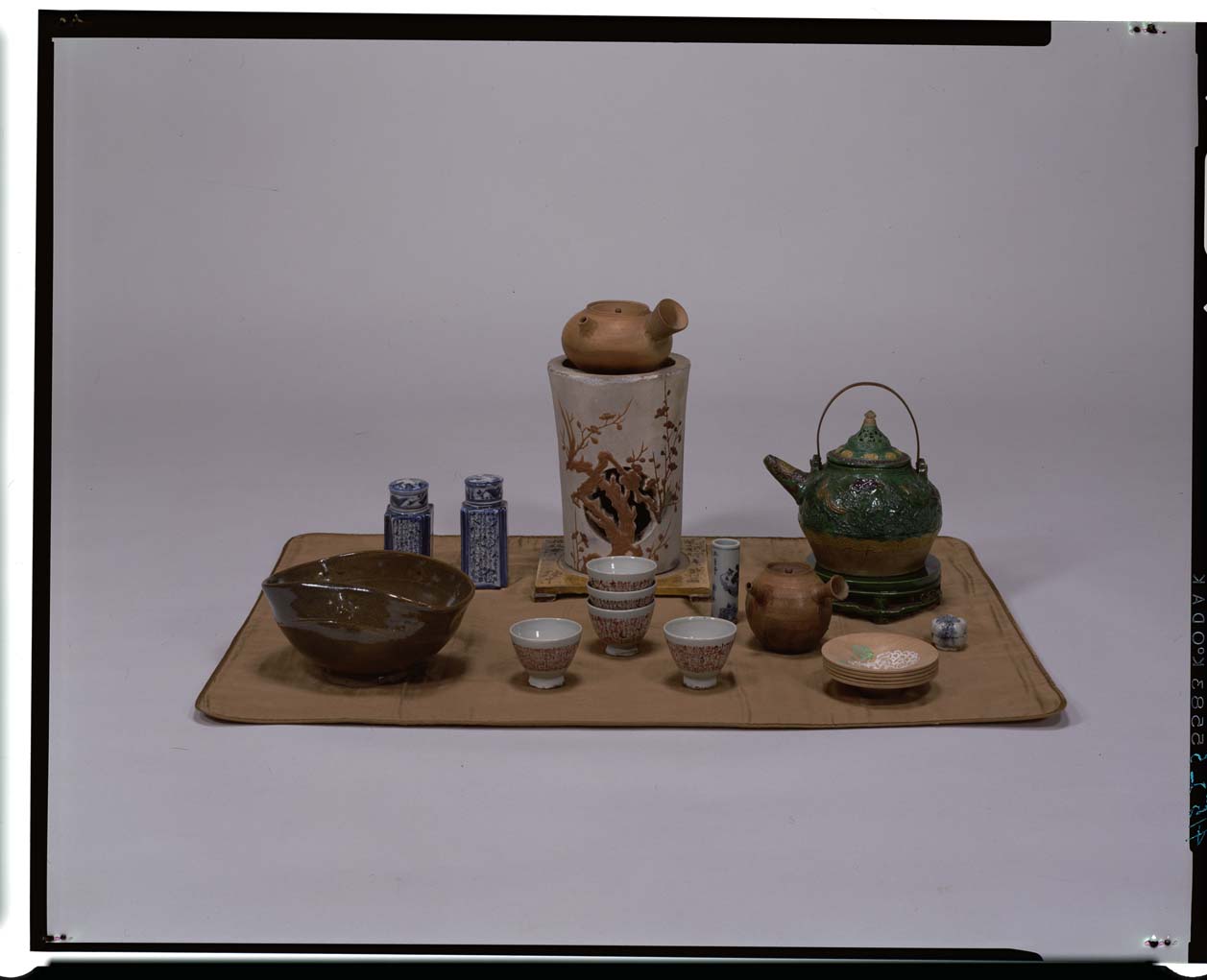 煎茶道具 青木木米 太田垣連月など 五種盃 茶器 H R6527 【公式通販】