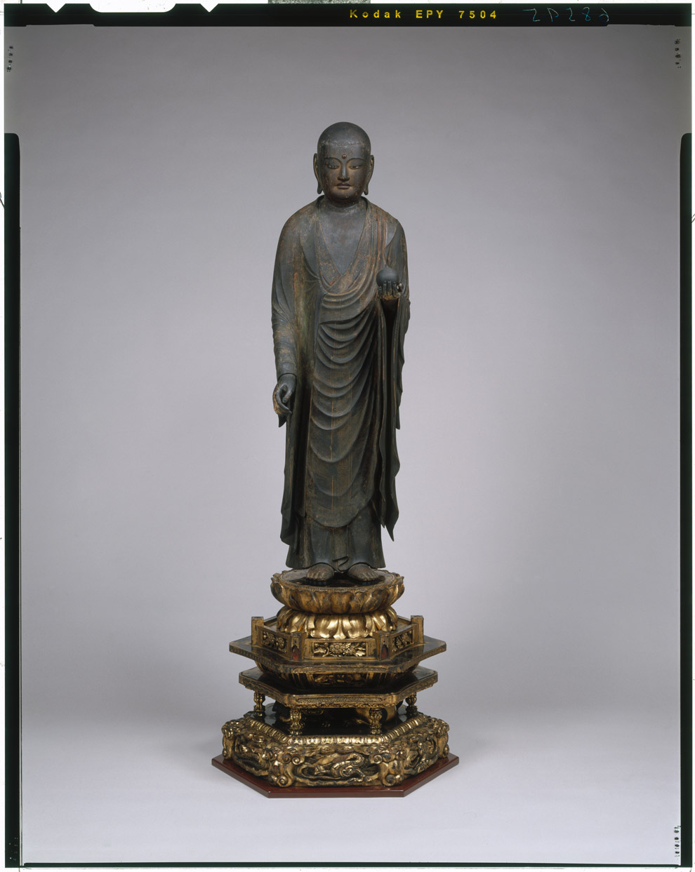 金銅 地蔵菩薩 立像 地蔵菩薩立像 文化遺産オンライン