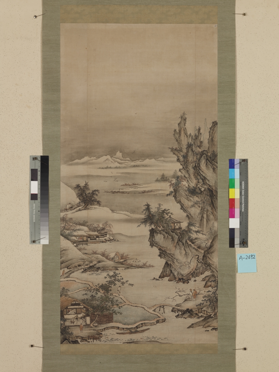 E0018384 真山水図(模本) - 東京国立博物館 画像検索