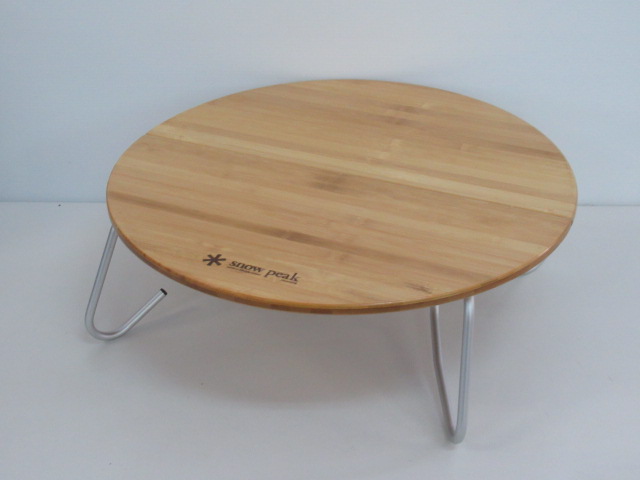 peak ワンアクション ちゃぶ台 S 直径50cm ワンアクションちゃぶ台竹 M