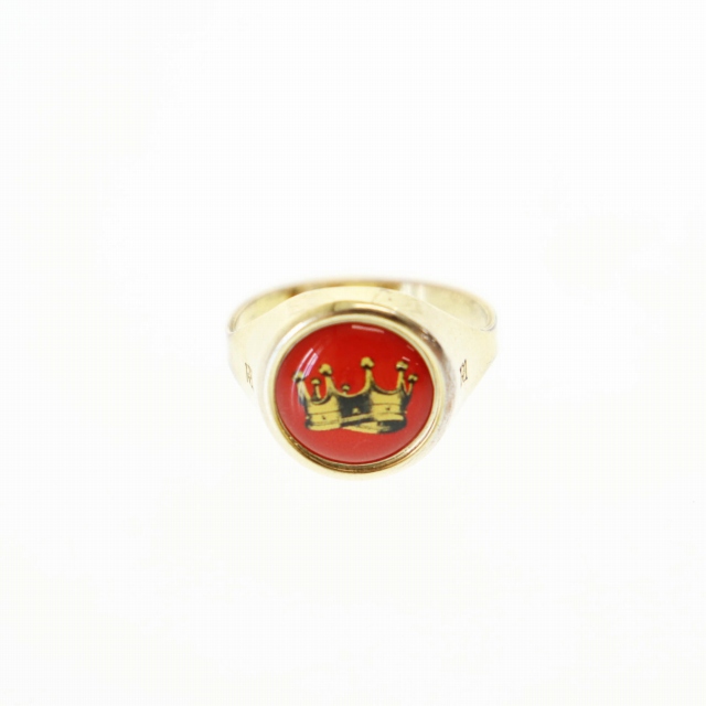 POINTLESS JOURNEY ポイントレスジャーニー TOY RING CROWN RED 常田大