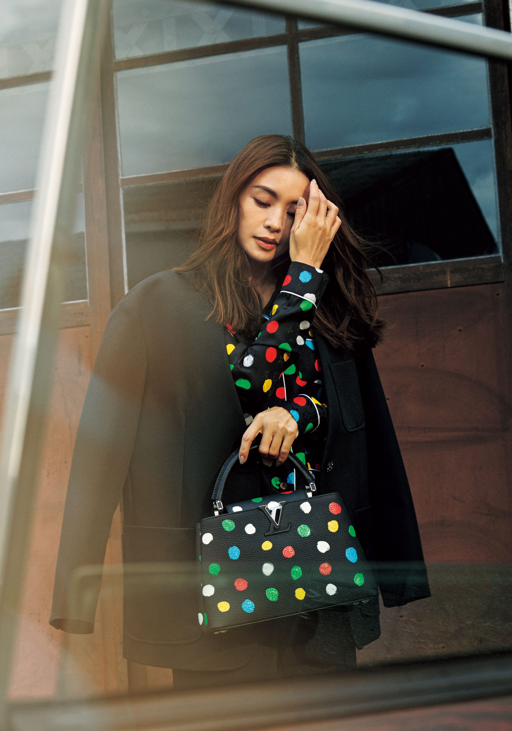 ルイヴィトン 草間彌生デザイン ショッパー 大サイズ、中サイズ