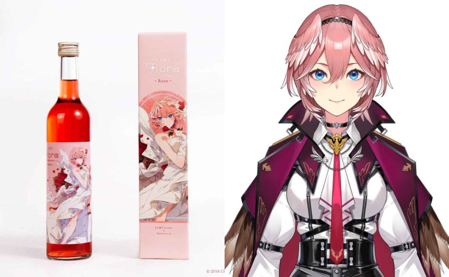 hololive 鷹嶺琉依聯名款蜂蜜酒「【九尾】Flora～Rosa～」獲美國蜂蜜酒