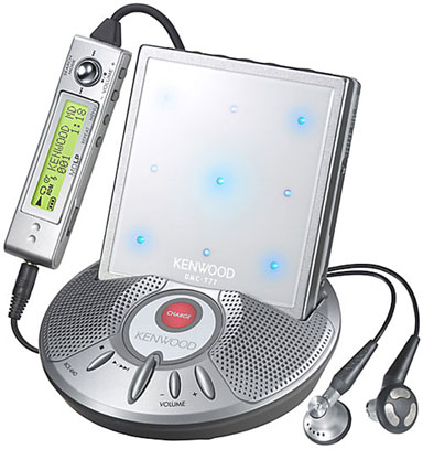 KENWOOD ポータブルMDプレーヤー DMC-M55 KENWOOD◇ポータブルMD/DMC-M55-S
