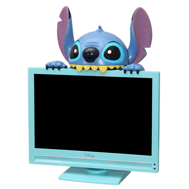 スティッチが“かじりついてる”液晶テレビ、ラナから登場 - ITmedia NEWS