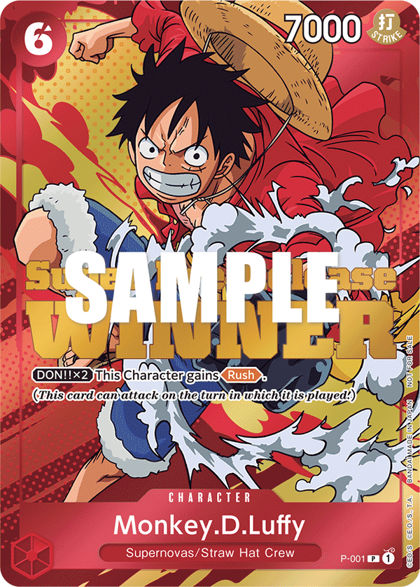 OPTCG | Products | [P-001_p2] Monkey.D.Luffy (Parallel)