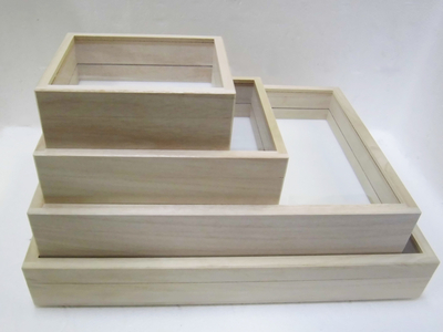 ドイツ型標本箱 大型 1点 T-WOOD | 昆虫標本箱（ドイツ箱）・収納