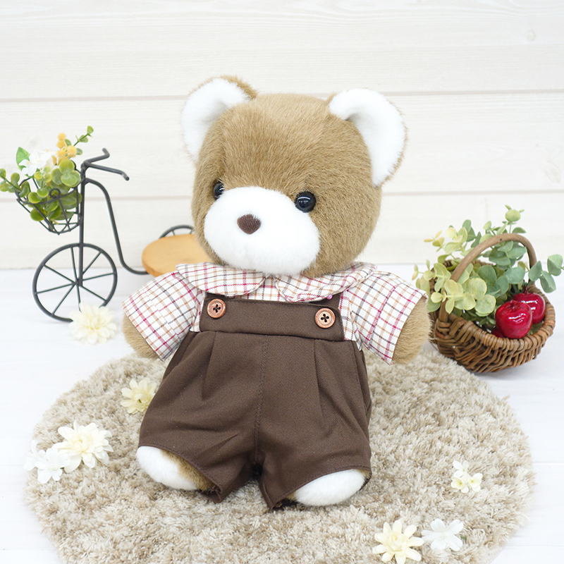 サンレモン ベアーコレクション チェック柄クマのぬいぐるみ くま