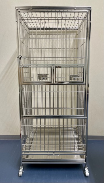 楽天市場】大型ステンレススチール製犬用ケージ、屋外防雨、断熱