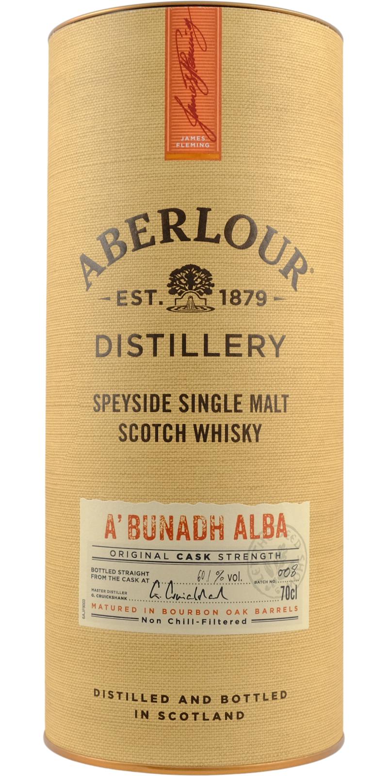 アベラワー アブーナ Aberlour A'Bunadh バッチNo.81 Aberlour A