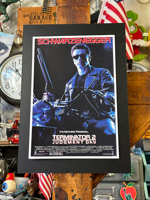 当時物 公式 ターミネーター2 映画館用大判スチール写真 8枚 当時物 公式