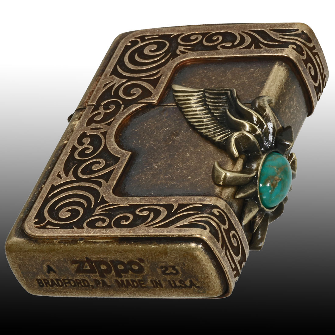 マルボロジッポーZIPPO2008年製‼️ターコイズ仕様 マルボロジッポー