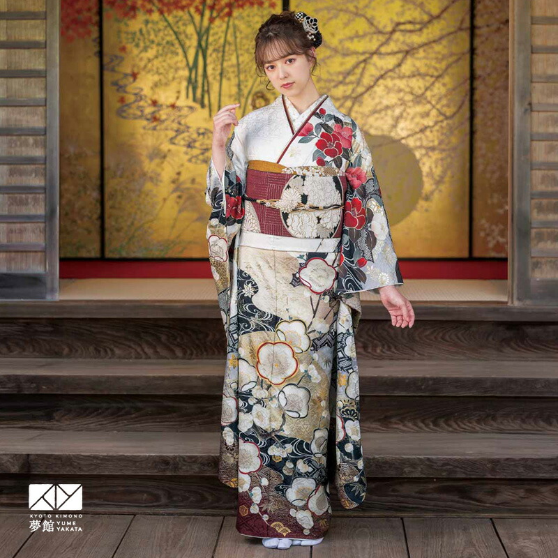 楽天市場】成人式早割クーポン10％オフ【振袖 レンタル】RS2193 正絹