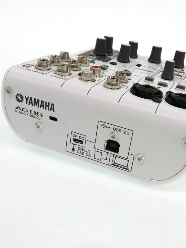 8月末までの出品！ YAMAHA AG06 生産完了品 8月末までの出品！ YAMAHA