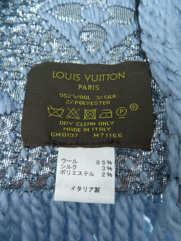 LOUIS VUITTON】【イタリア製】ルイヴィトン『エシャルプ・ロゴマニア