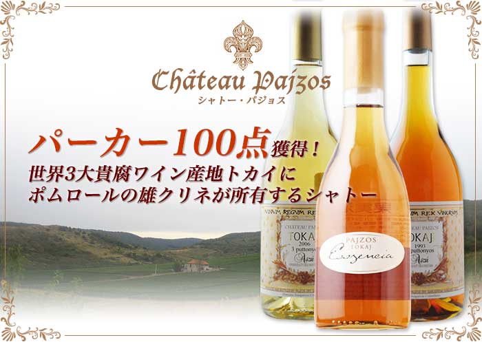 CHATEAU DERESZLA TOKAJI 1999 トカイ貴腐ワイン シャトー デレスラ
