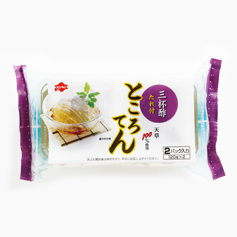 ところてんさん依頼品 ところてん110g3パック入り（酢醤油付き