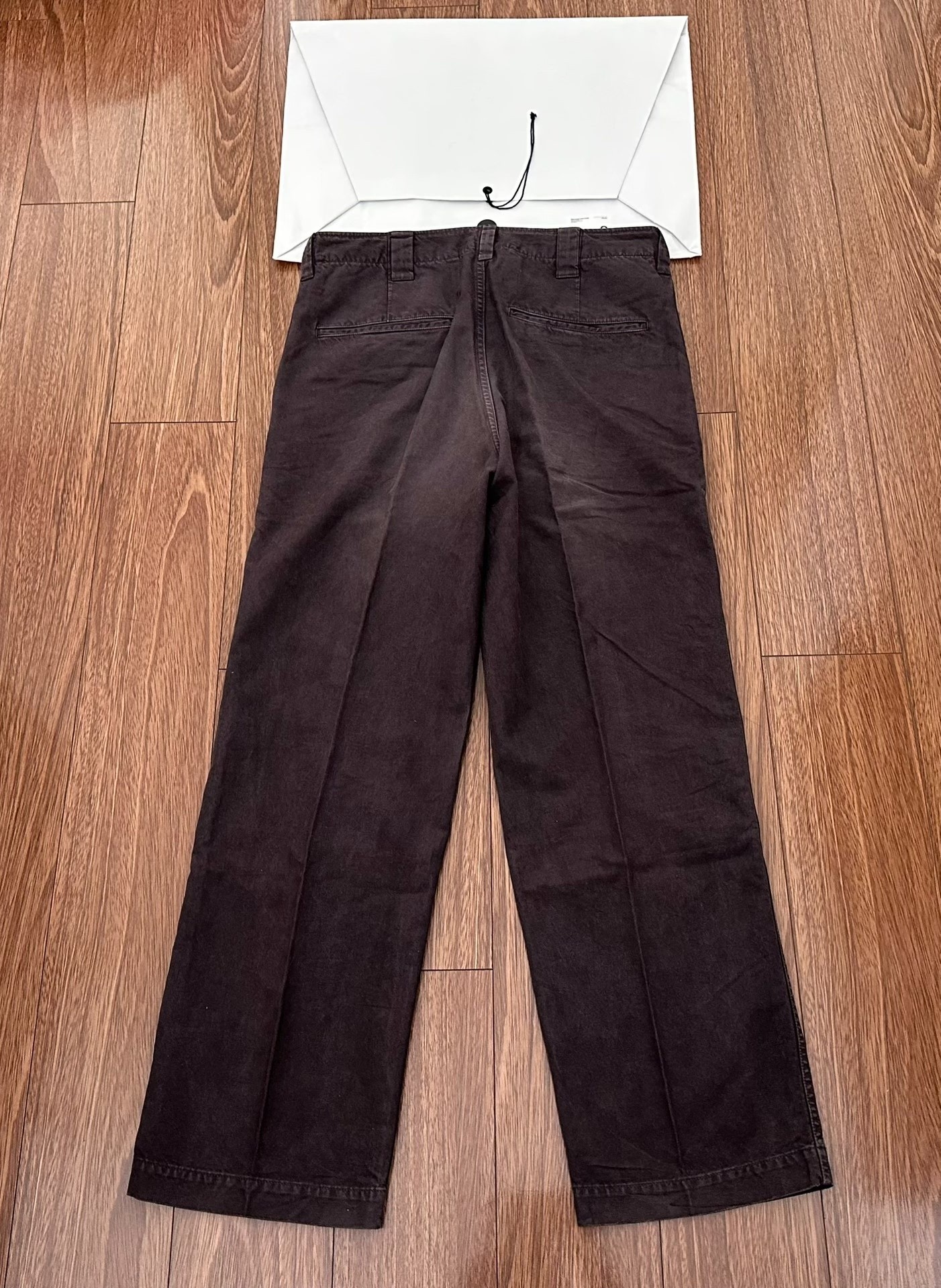 visvim VISVIM WIDE CHINO PANTS CRASH 24AW Ultra-long-staple cotton