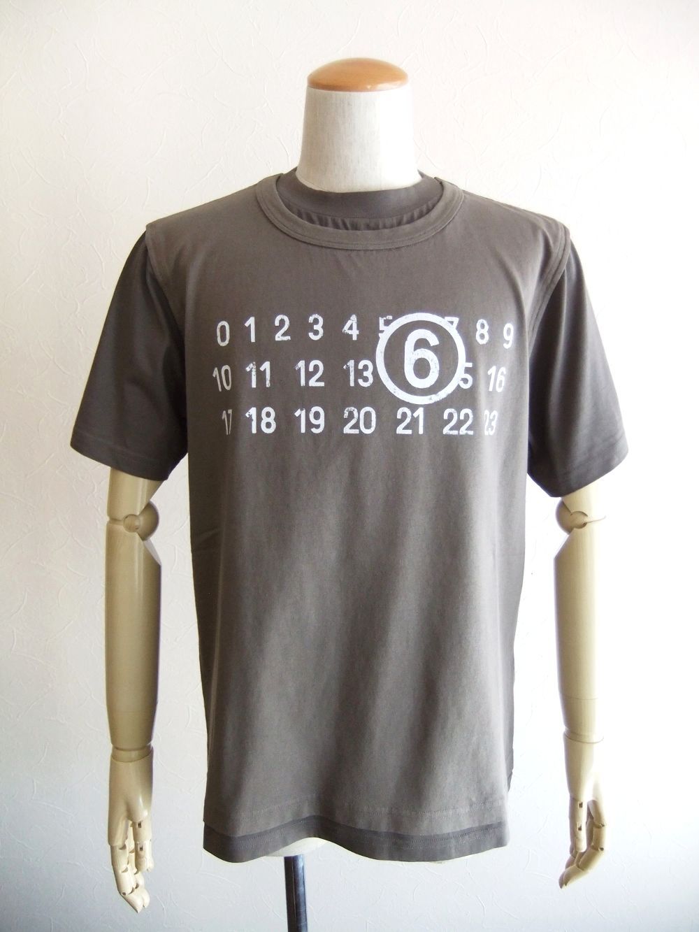 MM6 Maison Margiela - 《MM➅》 Maison Margiela LOGO PRINT T-SHIRT