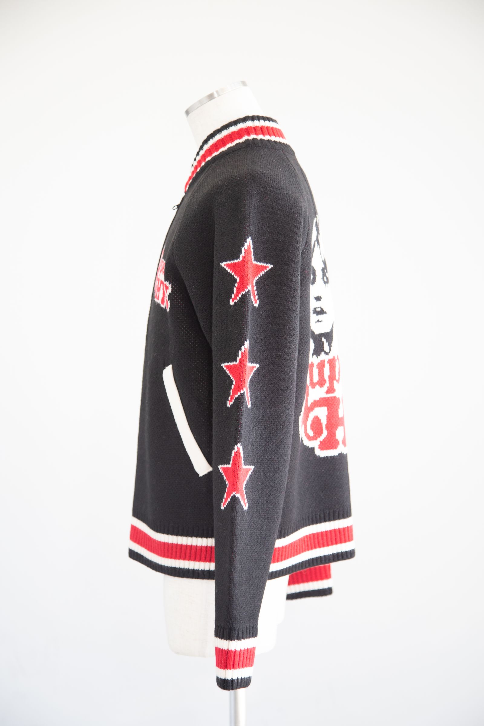 HYSTERIC GLAMOUR - SUPER HYSジャカード オーバーサイズジャンパー