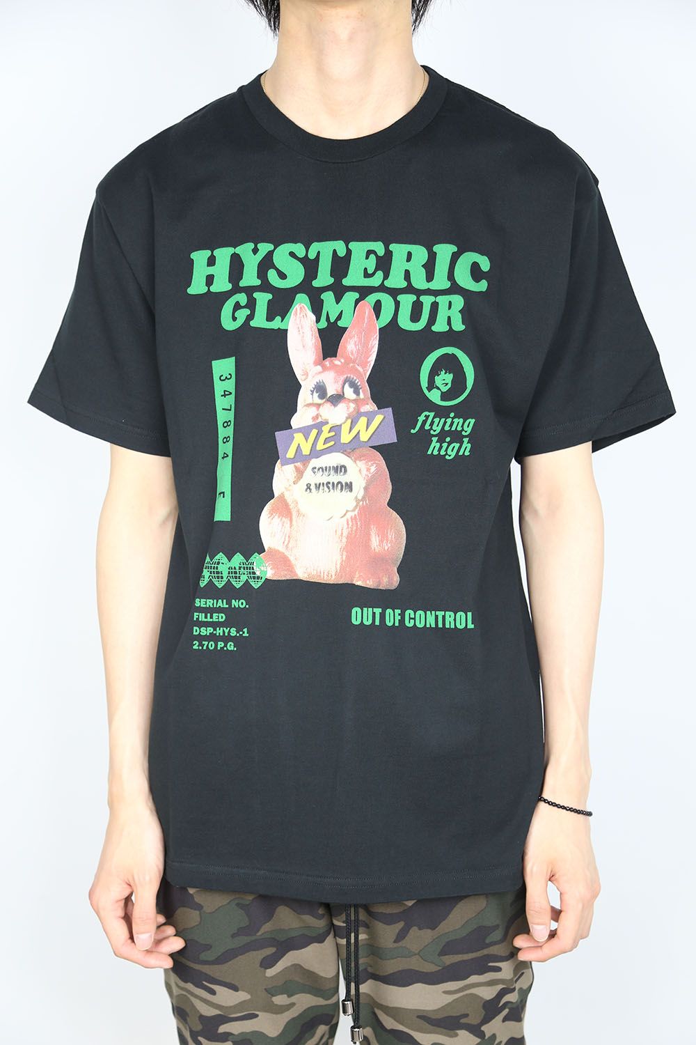 HYSTERIC GLAMOUR - RABBIT AFFAIR Tシャツ / ホワイト | Tempt