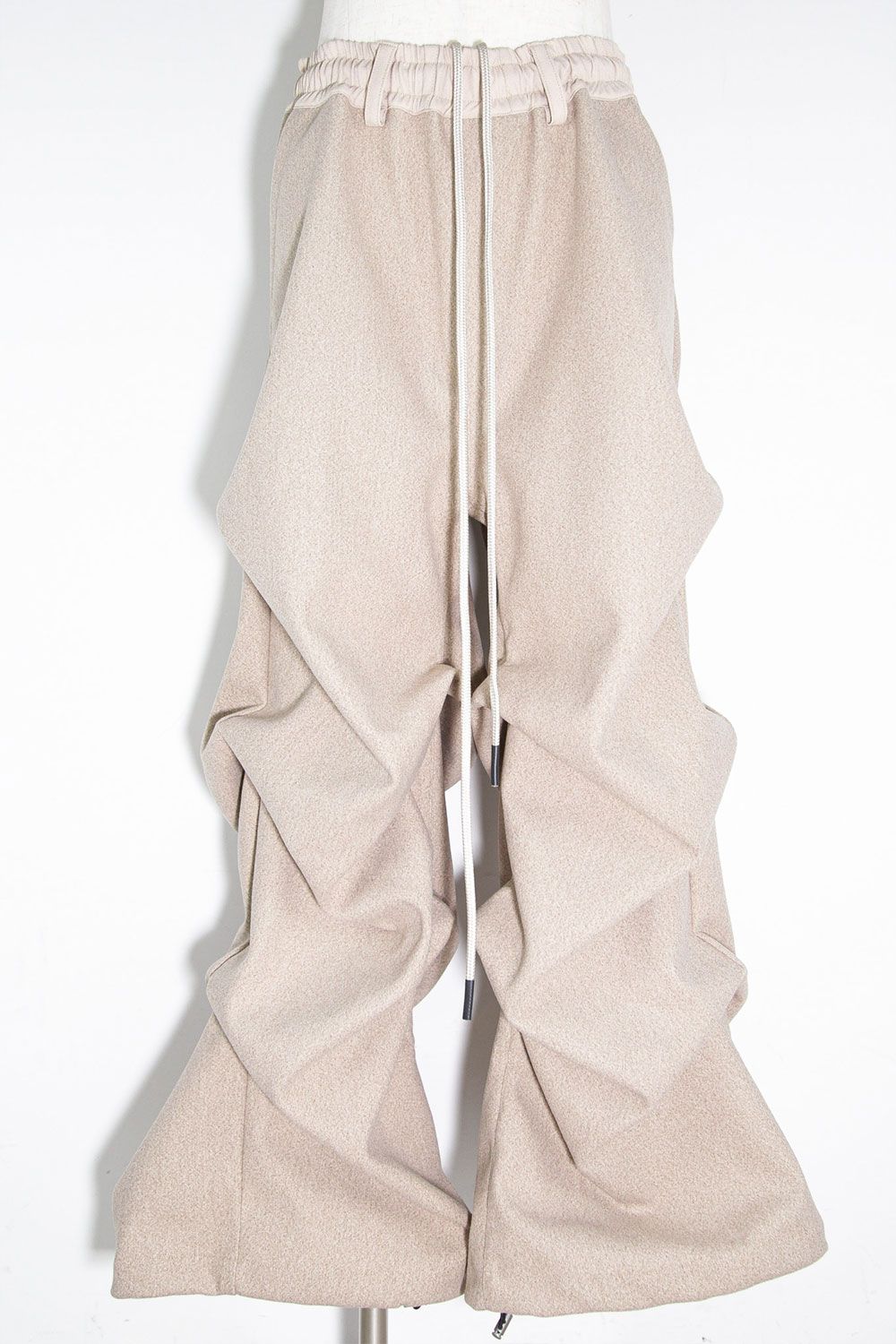 A.F ARTEFACT タック ボリュームパンツ サイズ2 ベージュ 春夏 A.F