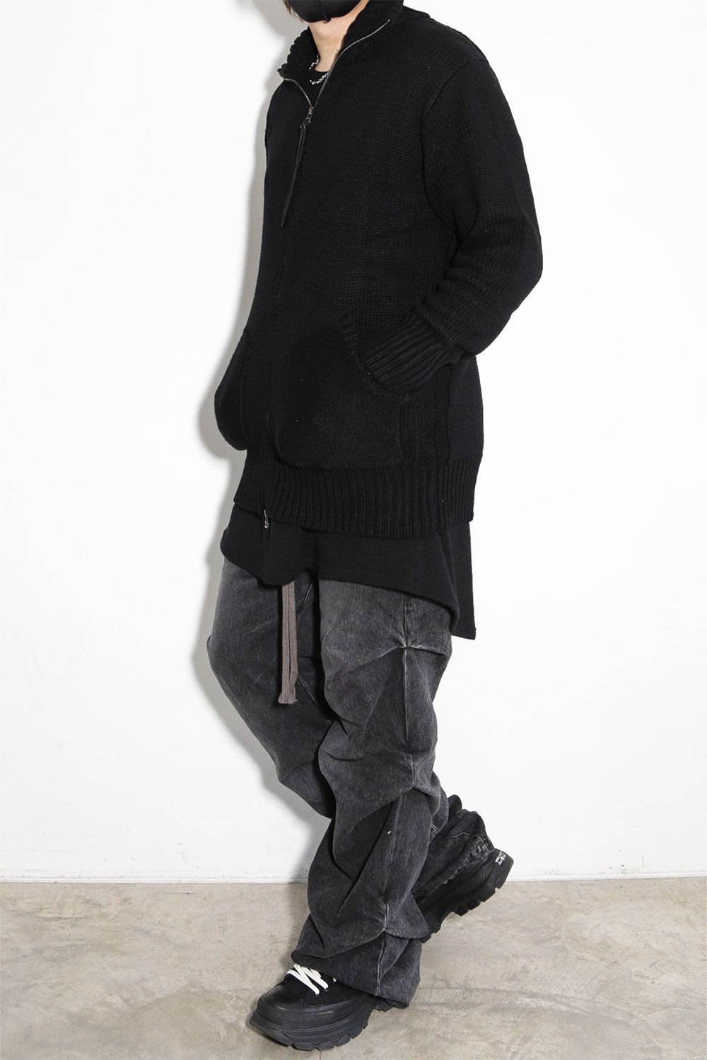 ripvanwinkle リップヴァンウィンクル ボンバーヒート ライトサルエル