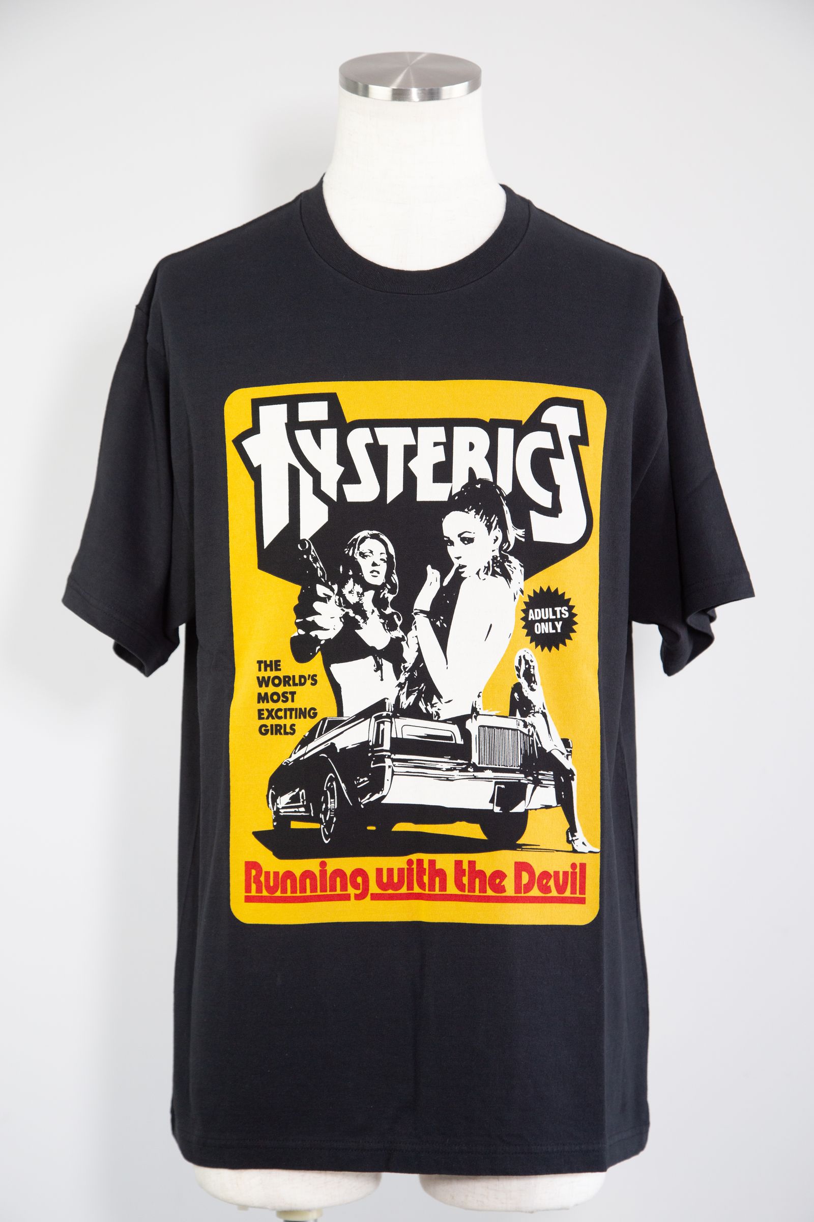 ヒステリックグラマー ヒスガールTシャツ ブラック ヒステリック