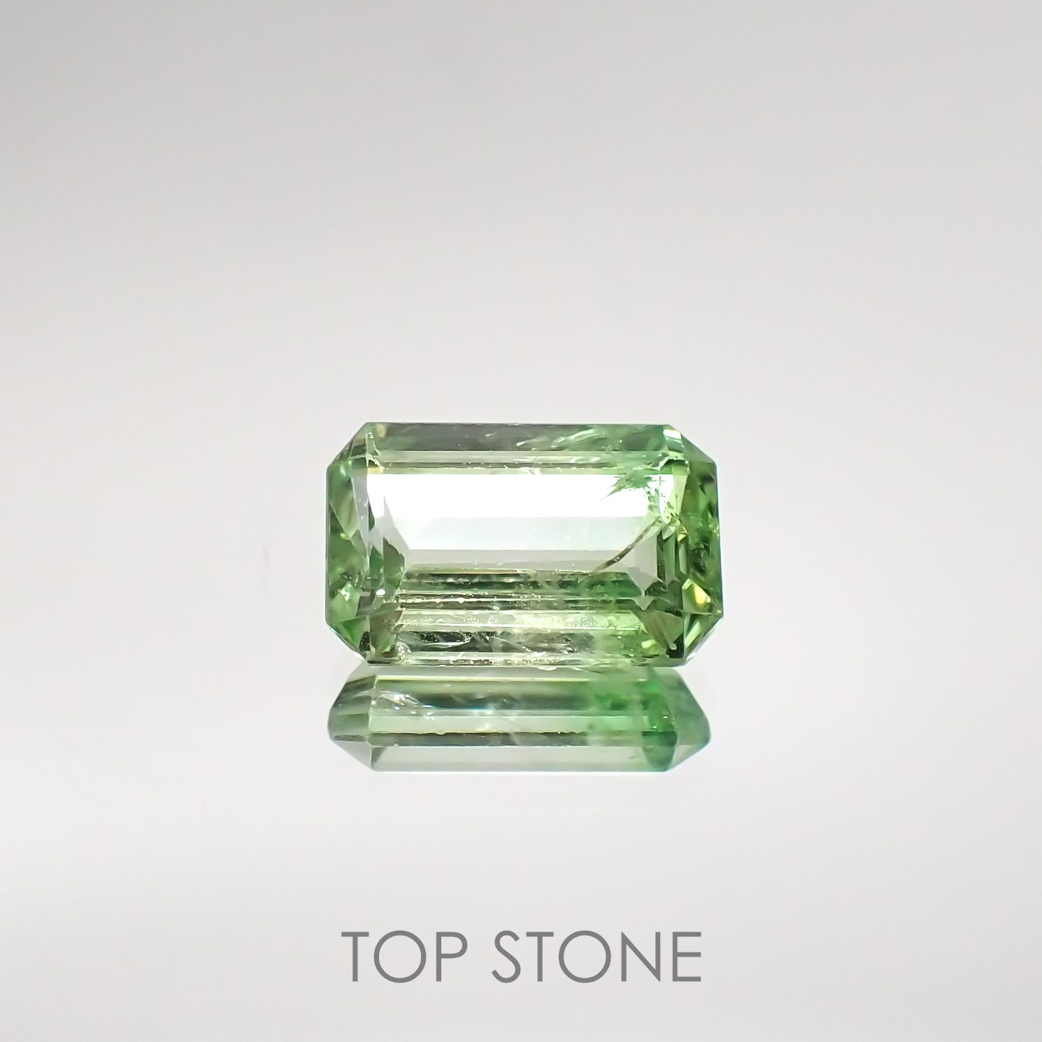 希産！】タンザナイトon ツァボライトガーネット 共生 Tanzania 産