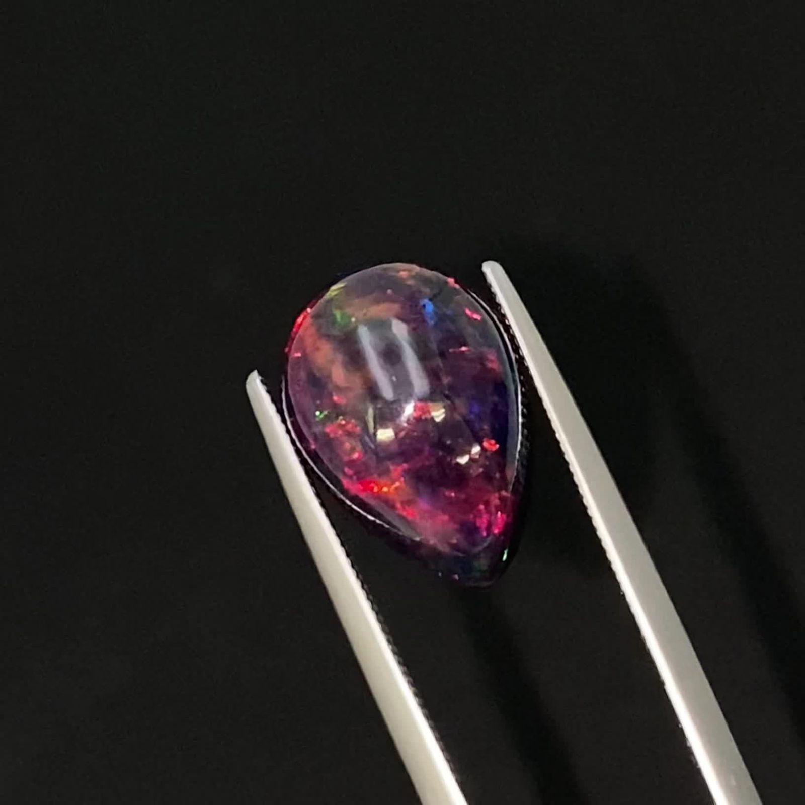 ブラックオパール(宝石名オパール/加熱処理)エチオピア産 識別済 4.45