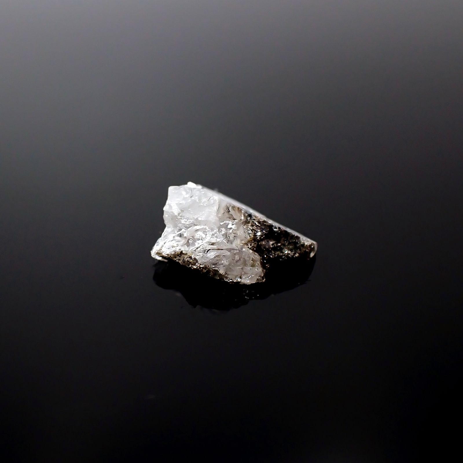 最終価格 ロシア産 フェナカイト 虹入H&E社証明書 原石 ペンダント