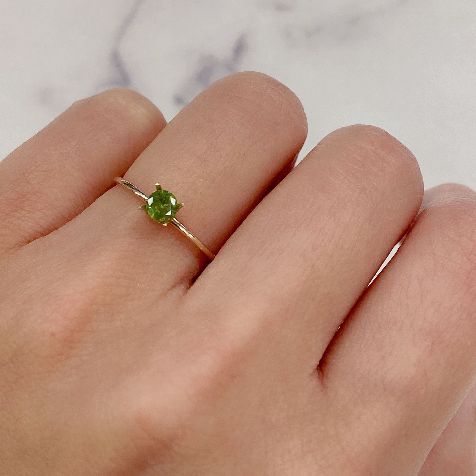 デマントイドガーネット(宝石名デマントイド・ガーネット) ロシア産