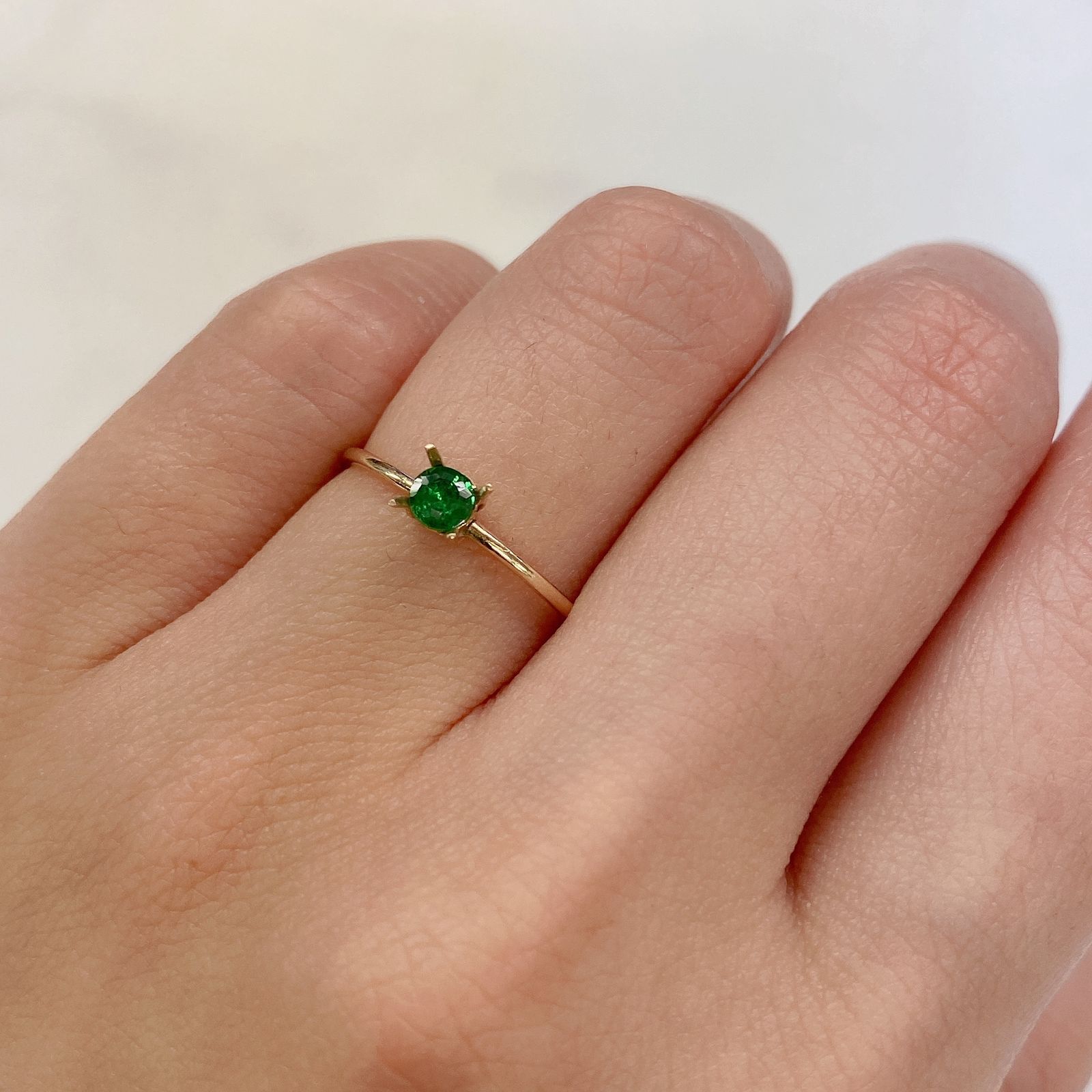 ツァボライト(宝石名グリーン グロッシュラー・ガーネット) タンザニア