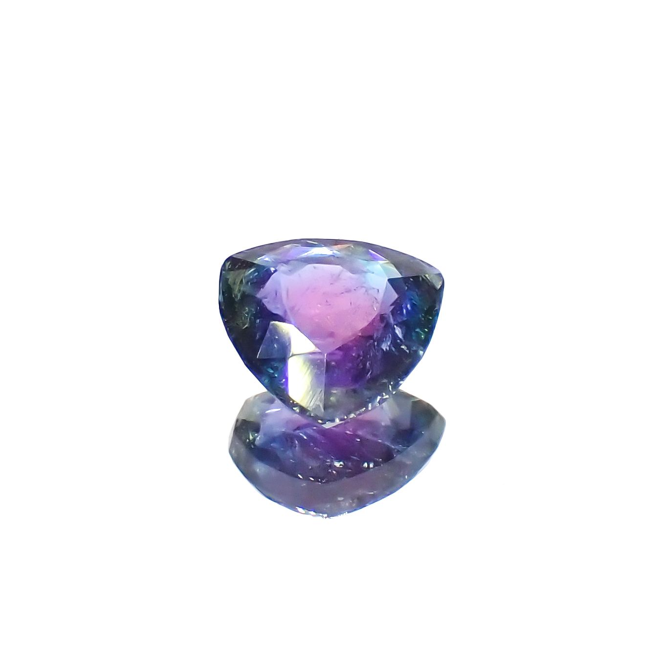 ミラノ☆非加熱アイオライトサンストーン、パライバトルマリン☆リング