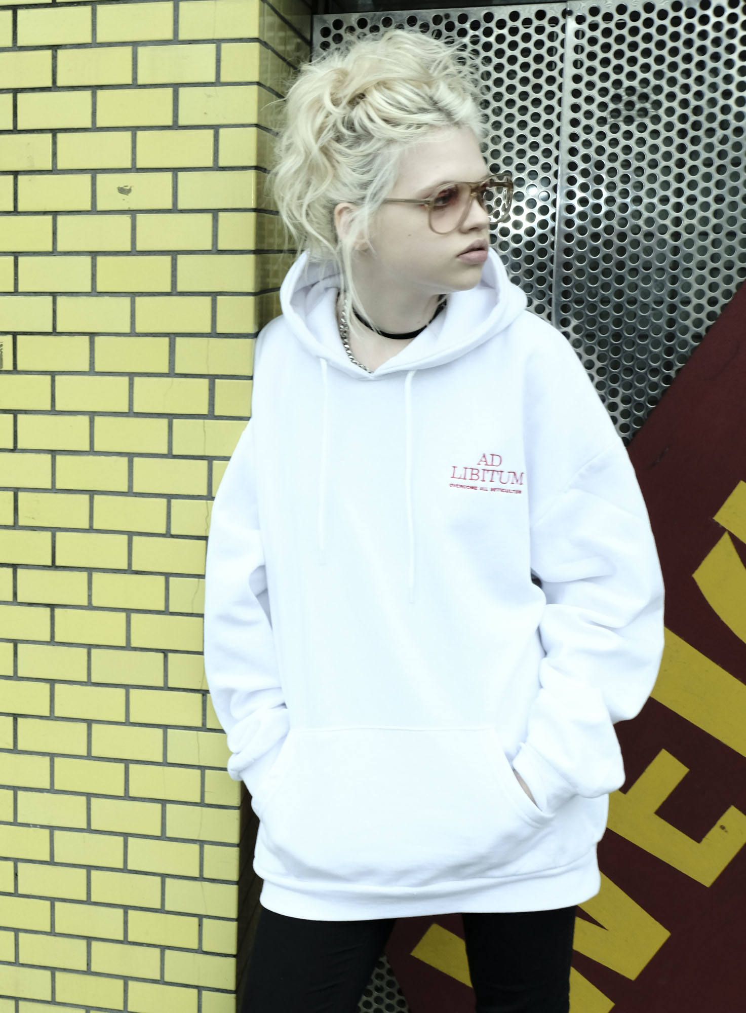 NIL DUE / NIL UN TOKYO - ビッグフーディー - BIG HOODIE / BLK