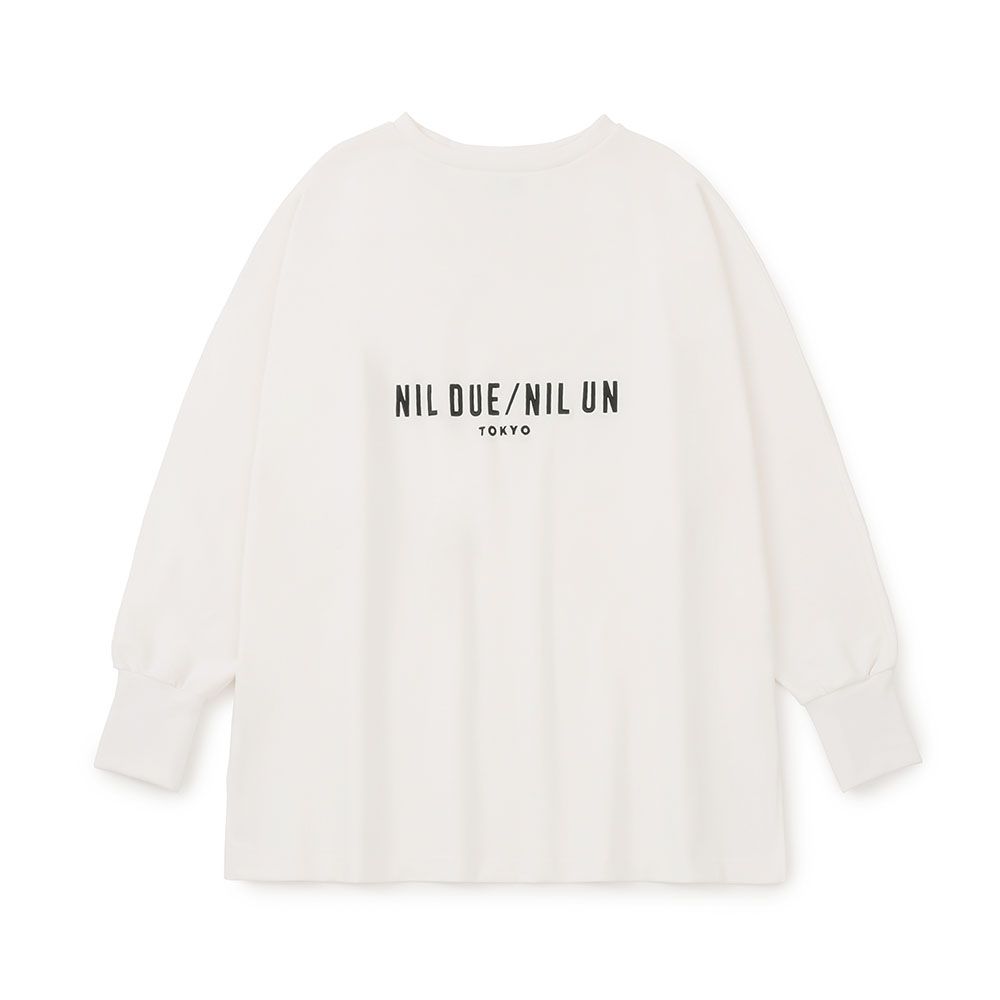 NIL DUE / NIL UN TOKYO - ロングスリーブ刺繍カットソー - LONG