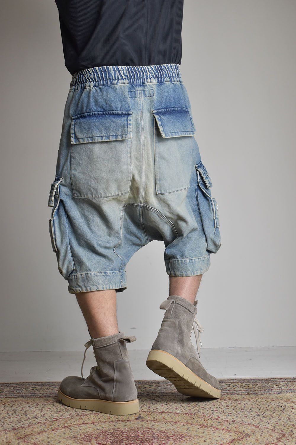 パンツ A.F ARTEFACT VintageDenimMilitaryShorts パンツ A.F ARTEFACT