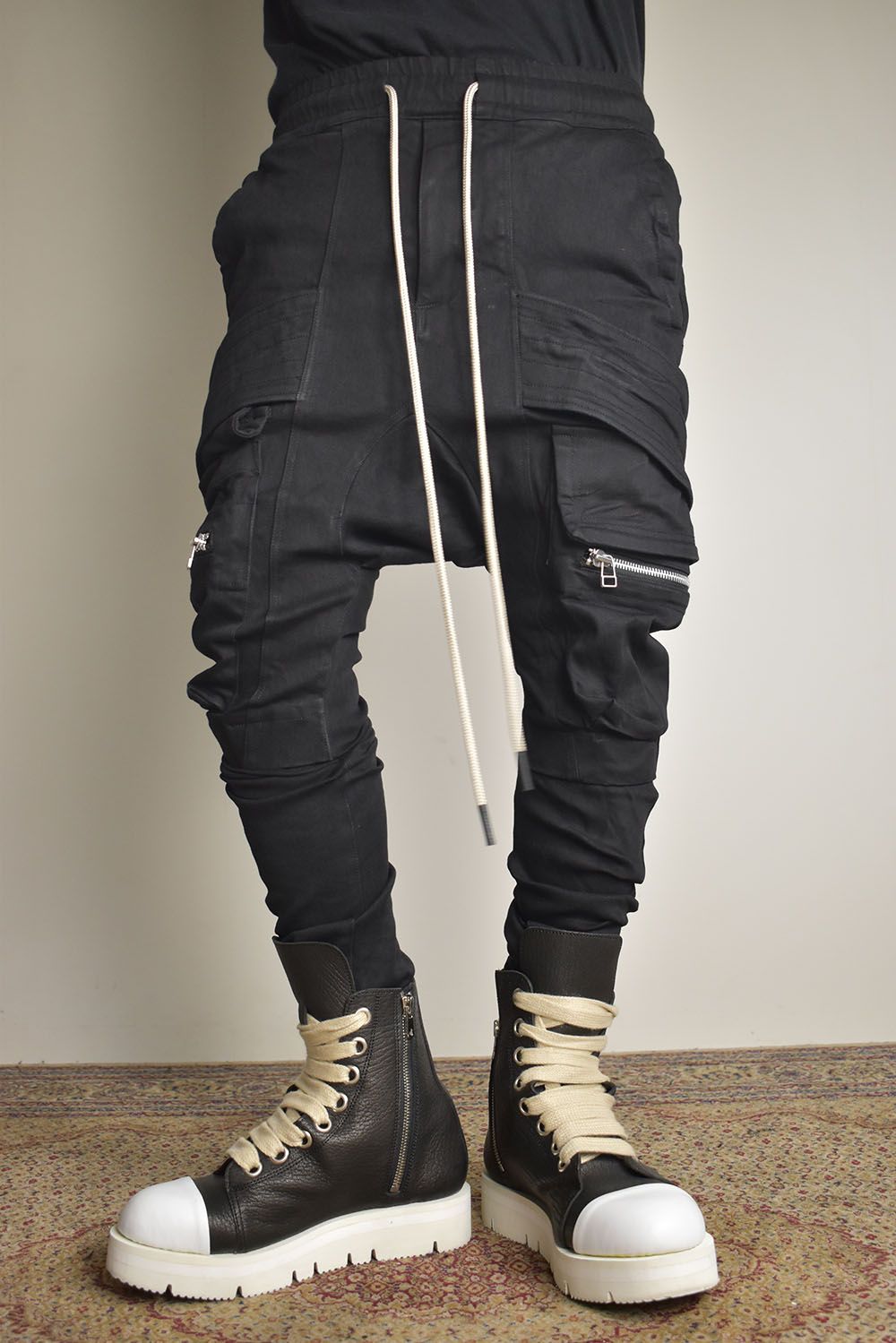 A.F ARTEFACT SARROUEL SKINNY PANTS ト A.F ARTEFACT - Denim Cargo