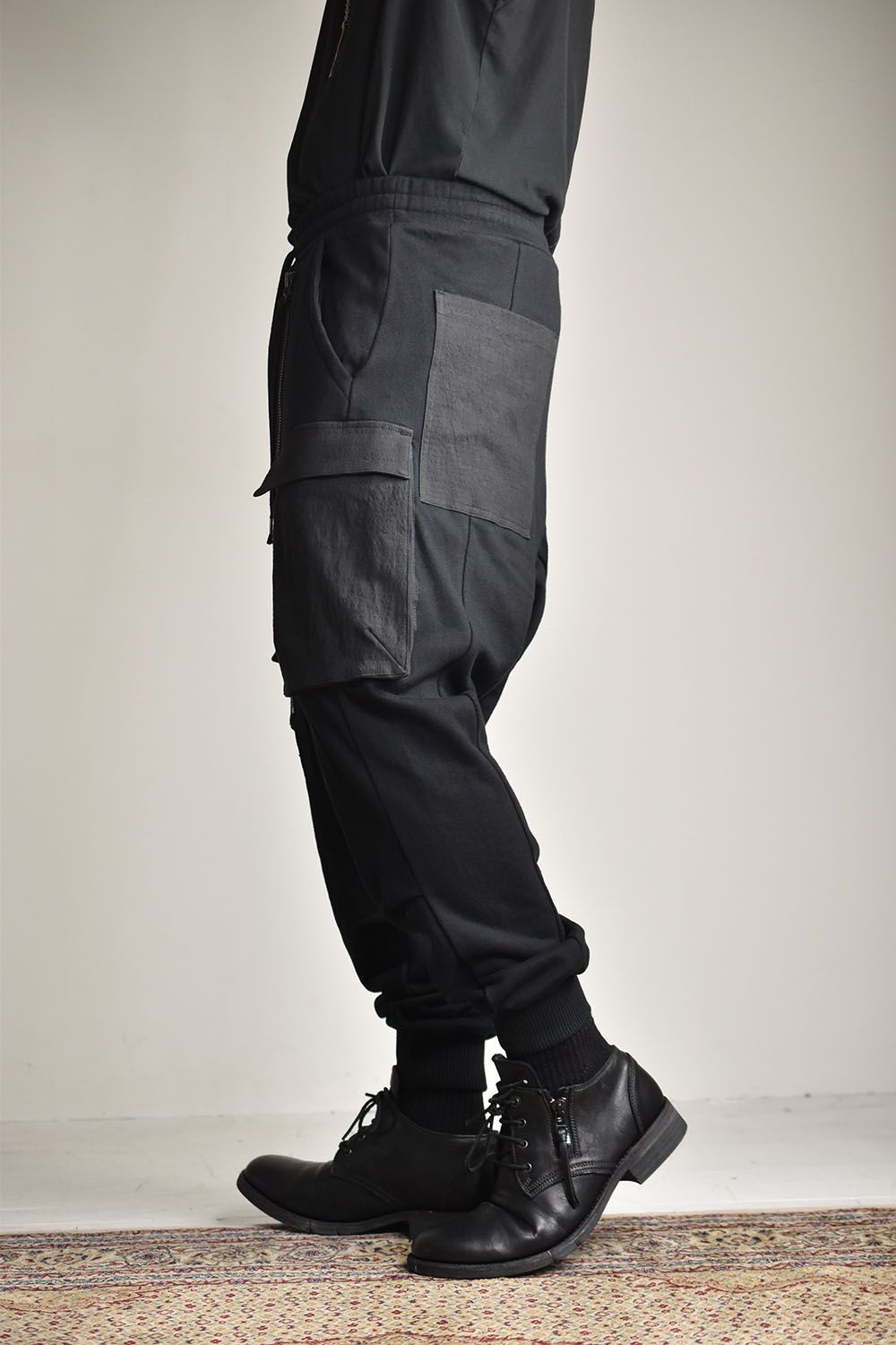 激レア⭐️美品 OLLEBOREBLA 刺繍 クロップドパンツ ドローコード 激