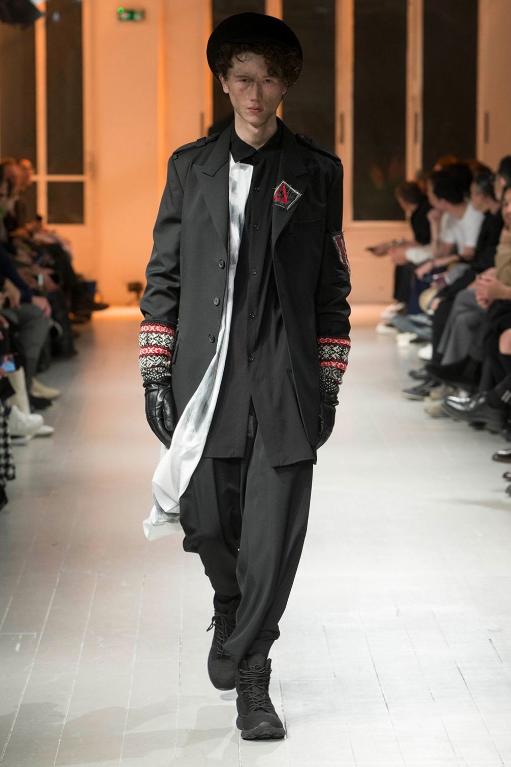 yohji yamamoto 16ss 無地ギャバsz3
