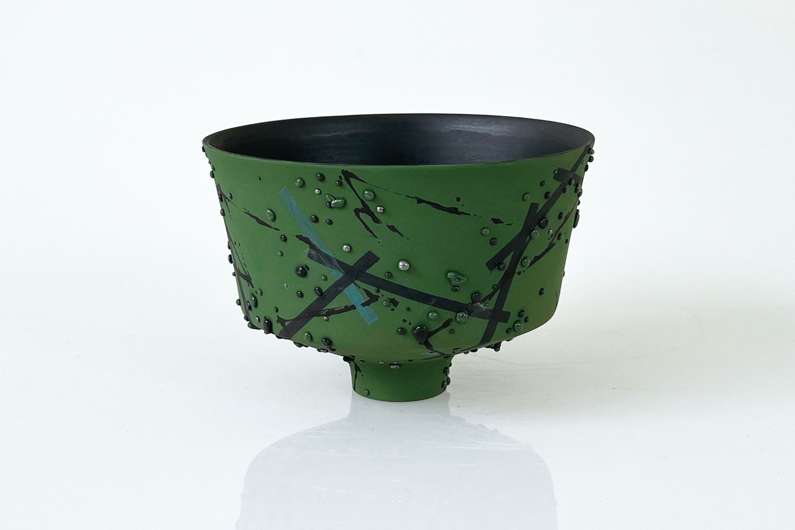 手作り陶器の小鉢 ― アーススぺックル5432 手作り陶器の小鉢 ― アーススぺ