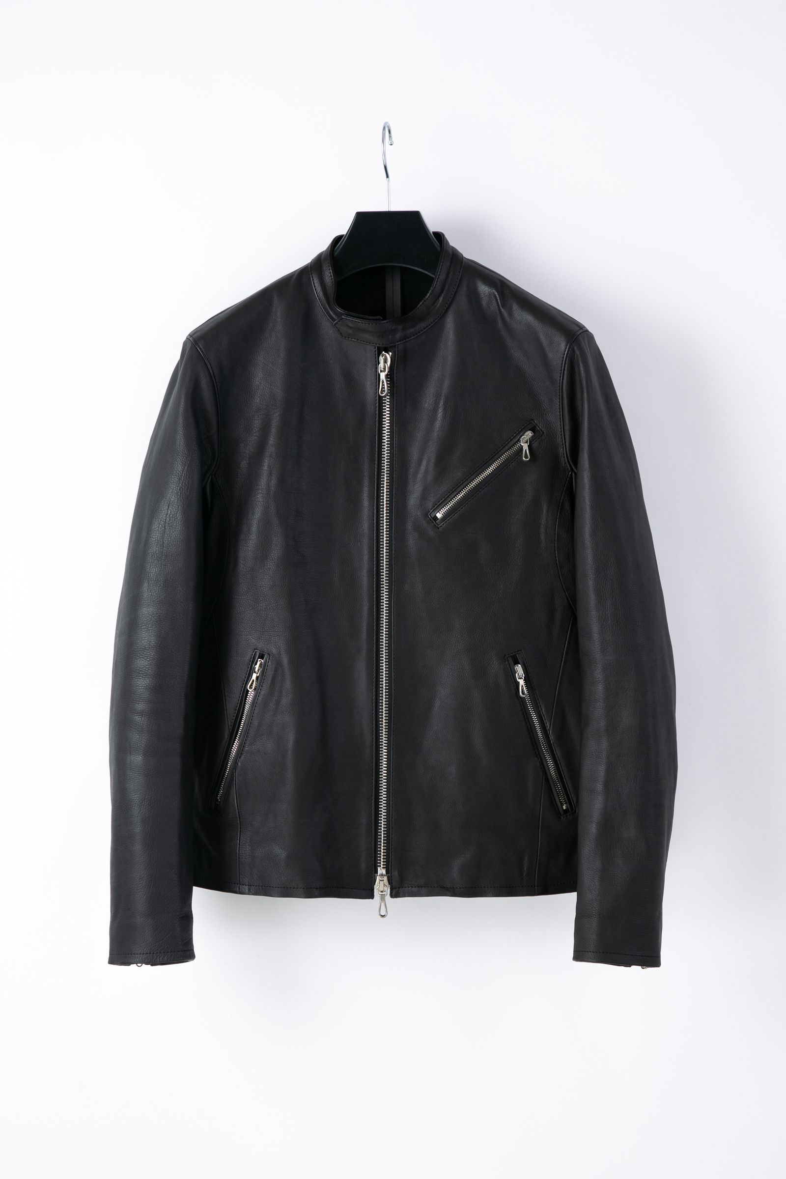 STRUM - ジャパンオイルカーフ シングルライダース SLATER / BLACK