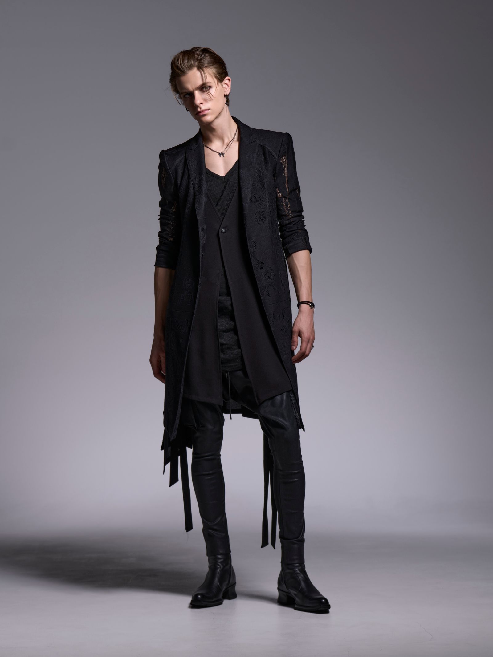 kiryuyrikキリュウキリュウ和柄タンクトップメッシュ kiryuyrik