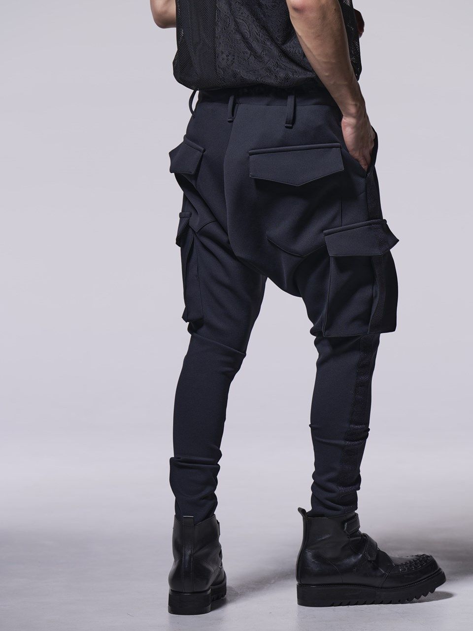 kiryuyrik - 《予約品》 Line Sarouel Pants / ラインサルエルパンツ