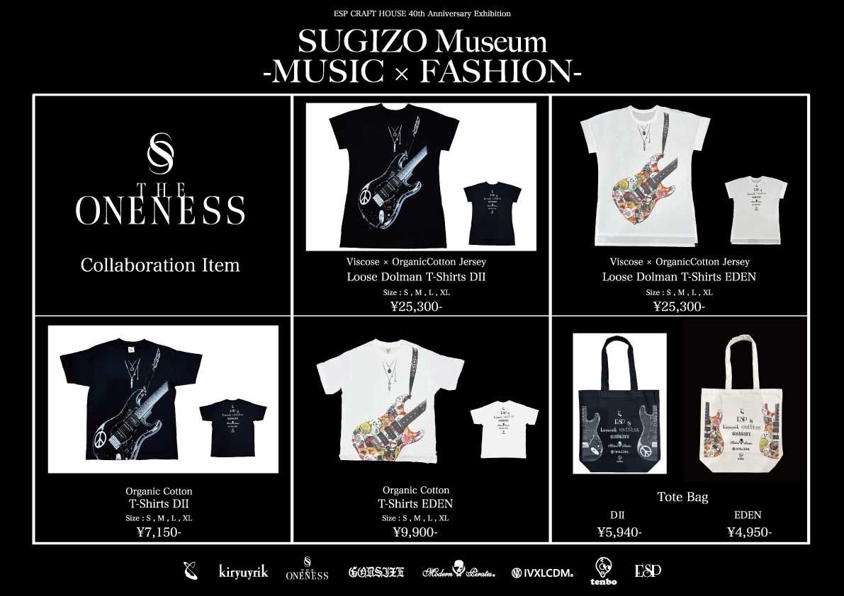 SUGIZO THE ONENESS ドルマンTシャツ 受注生産品 SUGIZO THE ONENESS