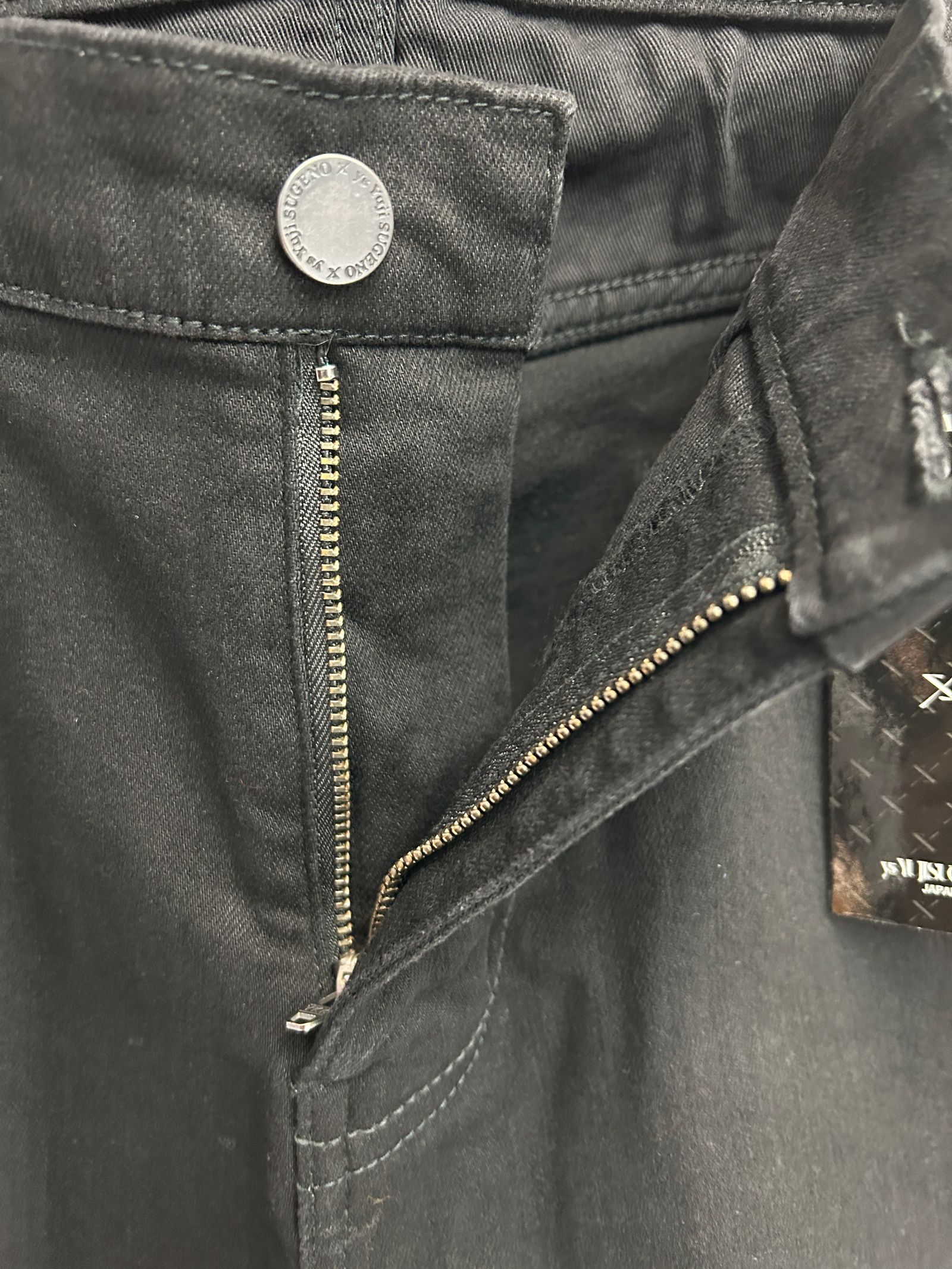 ys Yuji SUGENO - 新High Power Stretch Denim Semi Sarouel Pants