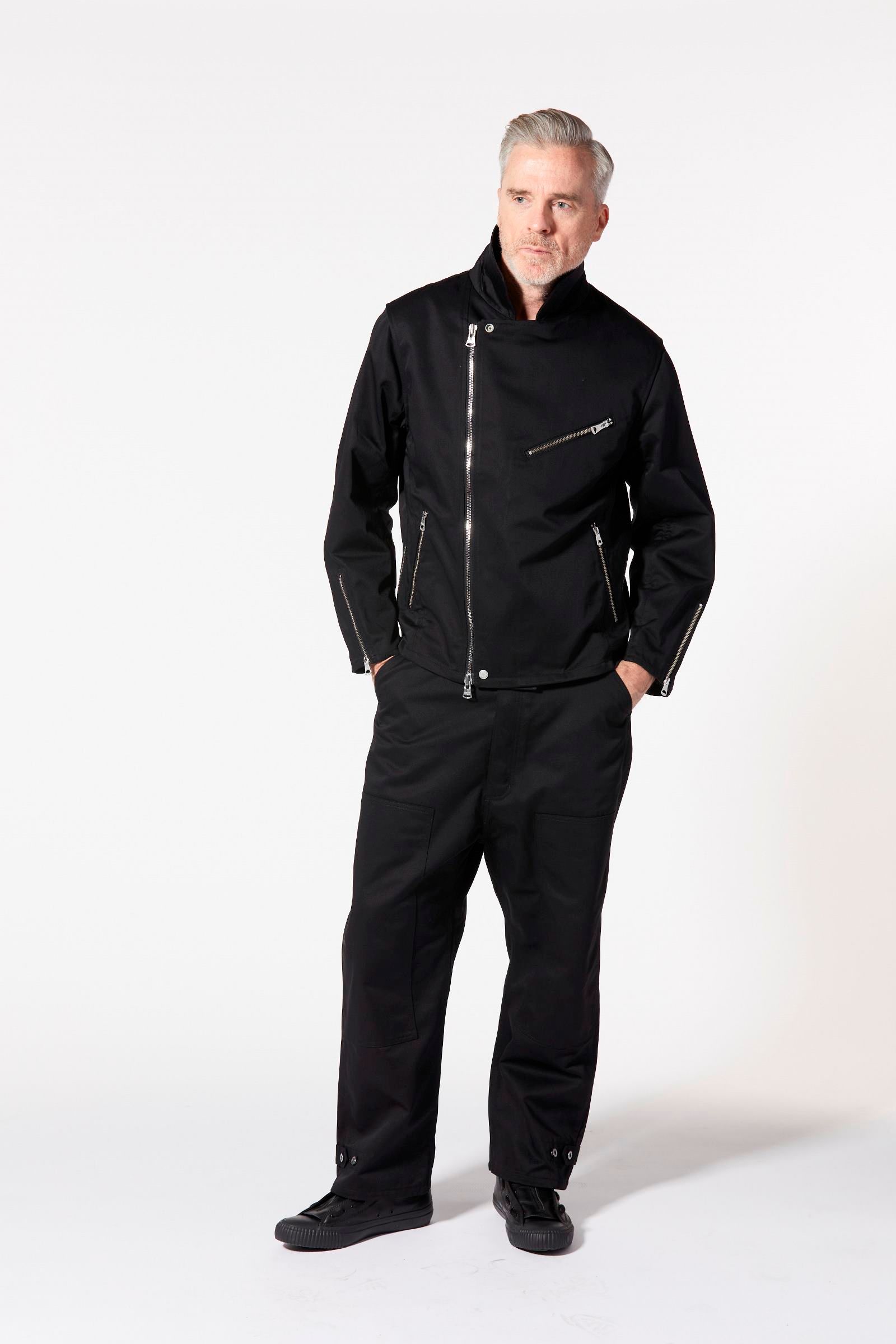ISAMU KATAYAMA BACKLASH - ×× Dickies ライダース (BLACK) | chord