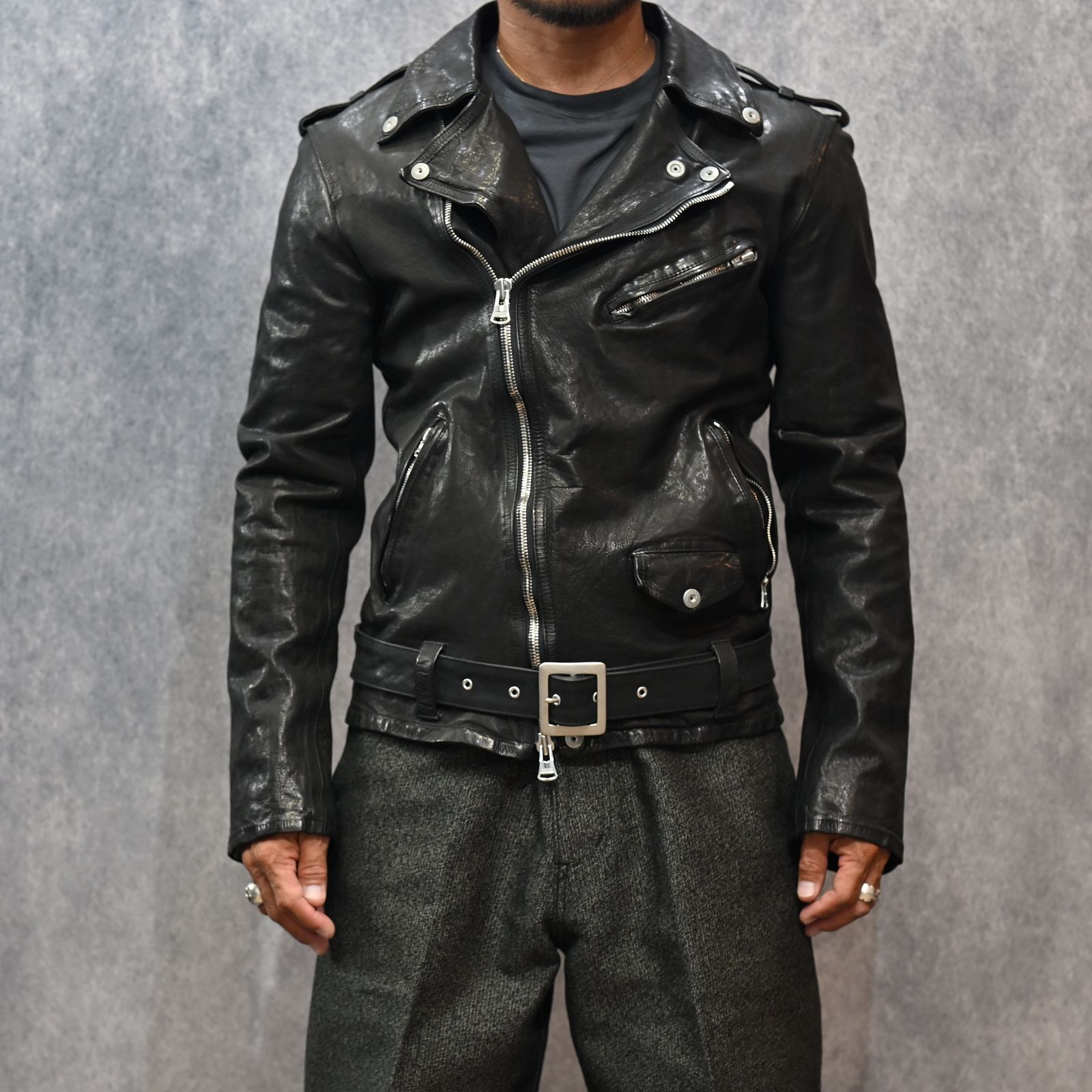 ISAMU KATAYAMA BACKLASH - ジャパンカーフ タンニン鞣し 製品洗い